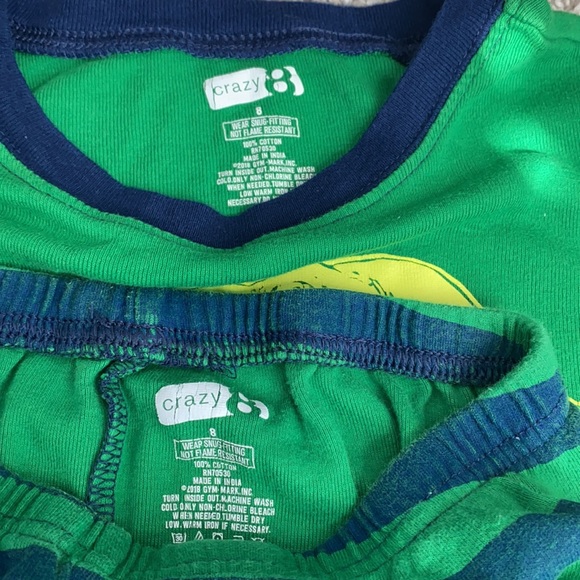 Crazy 8 ‘dinosaurs’ pajama set 100% cotton - Picture 2 of 5